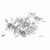 Схема вузла: Вихлопна система (GL1500AP / AR / AS / AT) для Honda GL1500 Gold Wing Aspencade