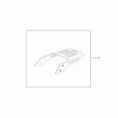 Схема узла: Зад. carrier для Honda VTX1800