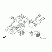 Схема узла: C.d.i. unit/rectifier для Honda VFR750F VFR750R (RC30)