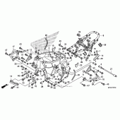 Схема узла: Рама для Honda ST1300 Pan-European