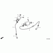 Схема узла: Катушка зажигания для Honda NSA700 DN-01