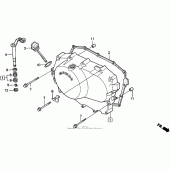Схема вузла: Права кришка картера для Honda VT600 Shadow VLX Deluxe