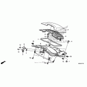 Схема узла: Shelter case для Honda GL1800 Gold Wing F6B Bagger