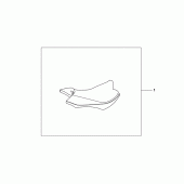 Схема вузла: Сидіння * prd / pbk * для Honda CB1000 CB1000R