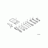 Схема вузла: Інструмент для Honda CBF150