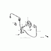 Схема вузла: Ignition pulse generator для Honda VT1100 Shadow Aero