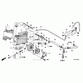 Схема вузла: Радіатор (r.) Для Honda RVT1000R RVT RC51
