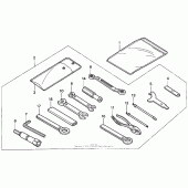Схема вузла: Інструмент для Honda CBR900RR CBR919RR Fireblade