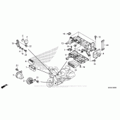 Схема вузла: Control Unit для Honda GL1800 Gold Wing F6B Bagger