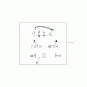 Схема вузла: Багажна сумка для Honda CBR1000 CBR1000RR (ABS) Fireblade
