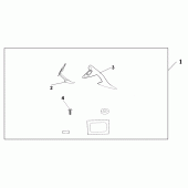 Схема узла: Knuckle deflector set для Honda NT700 Deauville