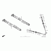 Схема вузла: Шток для Honda CBR1100XX Blackbird