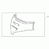 Схема вузла: Chrome garnish, sc для Honda GL1800 Gold Wing