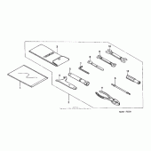 Схема вузла: Інструмент для Honda GL1500 Valkyrie