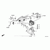 Схема вузла: Abs Modulator для Honda NC700