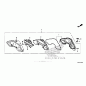 Схема вузла: Спідометр для Honda CB1000 CB1000R