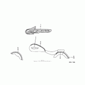 Схема вузла: Stripe + emblem для Honda GL1500 Valkyrie