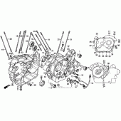 Схема узла: Картер двигателя для Honda PC800 Pacific Coast