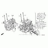 Схема вузла: Картер двигуна для Honda CRF230 CRF230M