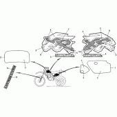 Схема вузла: Mark 93 для Honda XR250