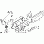 Схема вузла: Акумулятор для Honda XR650