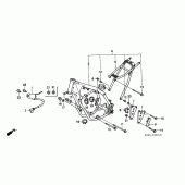 Схема узла: Рама body/ катушка зажигания для Honda CR250