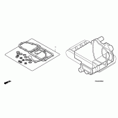 Схема вузла: Комплект прокладок В для Honda GL1500 F6C