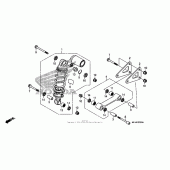 Схема вузла: Зад. амортизатор (cbr600rr) для Honda CBR600 CBR600RR