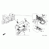 Схема узла: Opener unit для Honda GL1800 Gold Wing
