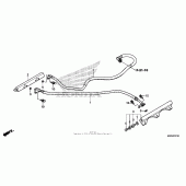 Схема вузла: Throttle body (tubing) для Honda GL1800 Gold Wing Valkyrie