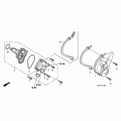 Схема узла: Водяной насос для Honda CBR1000 CBR1000RR Fireblade