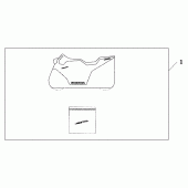 Схема вузла: Indoor cycle cover для Honda CBR600 CBR600RR