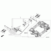 Схема вузла: Throttle Body (Component Parts) для Honda VFR800 Interceptor
