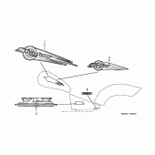 Схема вузла: Marks для Honda VT600 Shadow VLX