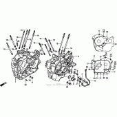 Схема узла: Картер двигателя для Honda VT1100 Shadow A.C.E. Tour
