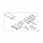 Схема вузла: Інструмент для Honda VT600 Shadow VLX Deluxe