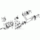 Схема вузла: Front cover для Honda ST1100 Pan-European