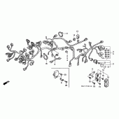 Схема узла: Электрооборудование (ST1100A) для Honda ST1100 Pan-European