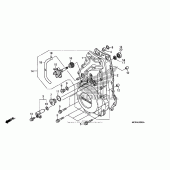 Схема вузла: Front crankcase cover для Honda ST1300 Pan-European