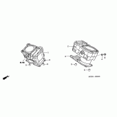 Схема вузла: Циліндр для Honda XL650 Transalp