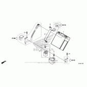 Схема вузла: Акумулятор для Honda CBR300R