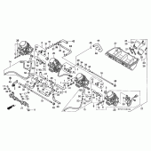 Схема узла: Карбюратор в сборе (CBR600FS/3S/T/3T/SET) для Honda CBR600 CBR600F