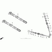 Схема узла: Распредвал для Honda CBR900RR CBR900RR Fireblade