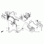 Схема узла: Радиатор для Honda CBR900RR CBR919RR Fireblade