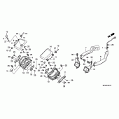 Схема вузла: Air duct (GL18006 / 7/8) для Honda GL1800 Gold Wing