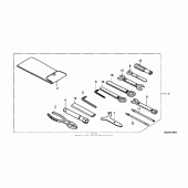 Схема узла: Инструмент для Honda VT750 Shadow Spirit