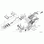 Схема вузла: Задній ліхтар (Стоп-сигнал) для Honda CBR650F