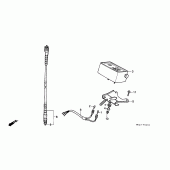 Схема вузла: Панель приладів для Honda XR600