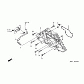 Схема узла: Водяной насос для Honda ST1100 Pan-European