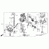 Схема узла: Карбюратор для Honda XR400